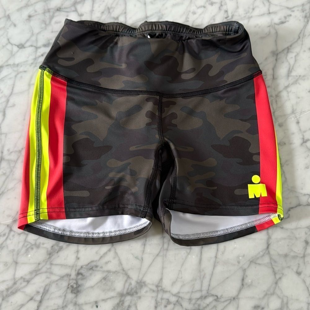 Iron Man Camo Stripe Running Short Women’s Small